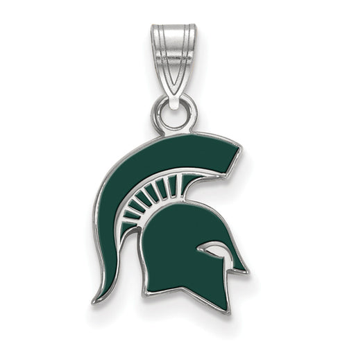 SS Michigan State University Small Enamel Pendant