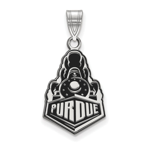 SS Purdue Large Enamel Train Logo Pendant