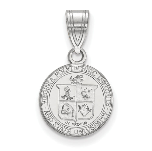 SS Virginia Tech Small Crest Pendant