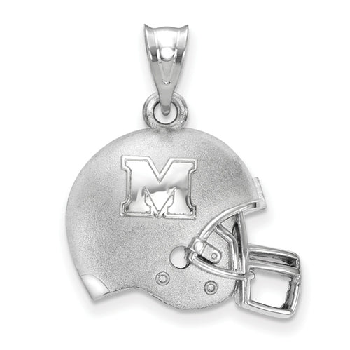 SS Marshall University 3D Football helmet w/Logo Pendant