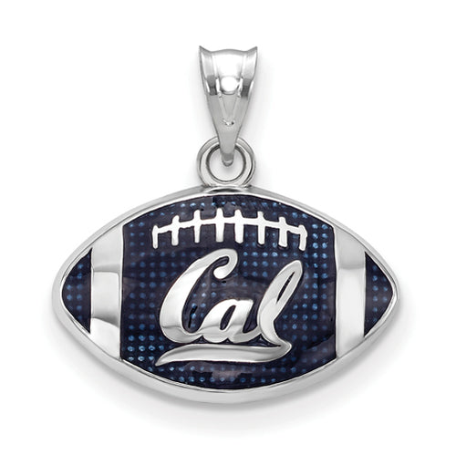 SS Univ. of California Berkeley Enameled Football Pendant