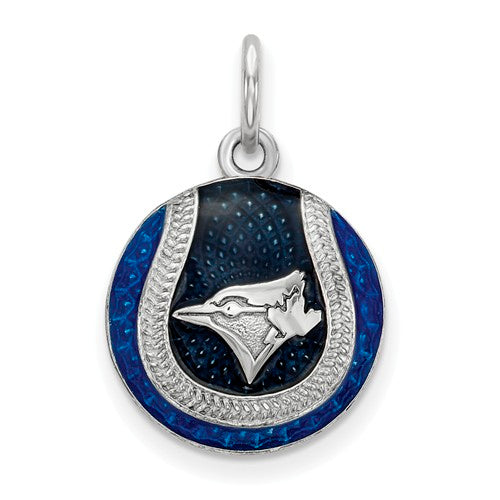 SS Toronto Blue Jays Enameled Baseball Charm