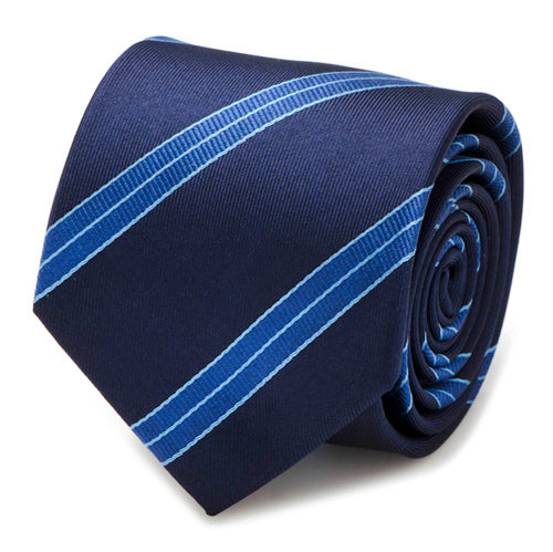 Enterprise Flight Blue Stripe Men's Tie