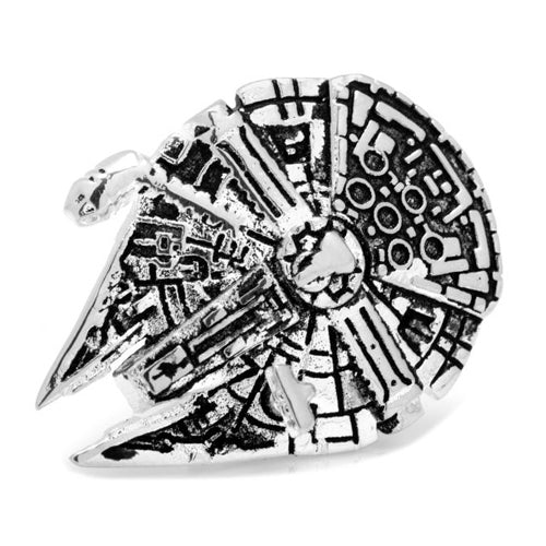 3D Millennium Falcon Lapel Pin