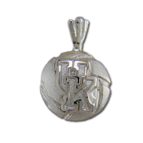 University of Kentucky Volleyball Silver Pendant