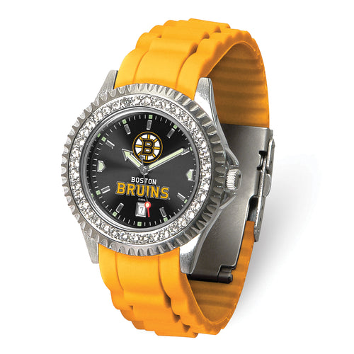 Gametime Boston Bruins Ladies Sparkle Watch