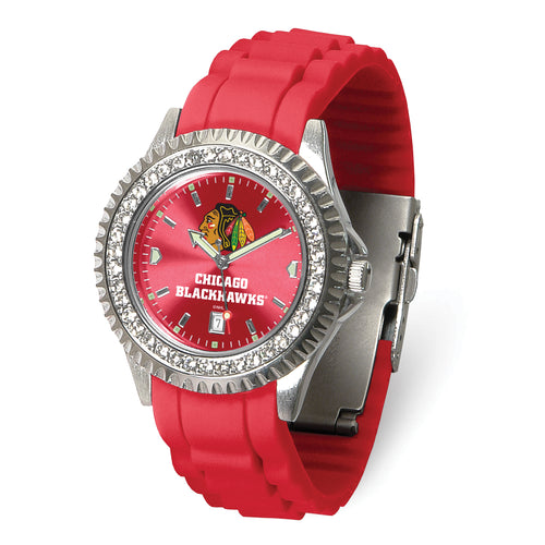 Gametime Chicago Blackhawks Ladies Sparkle Watch