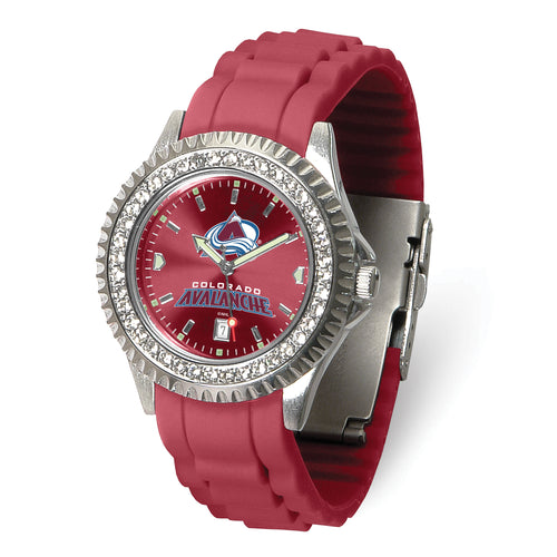 Gametime Colorado Avalanche Ladies Sparkle Watch