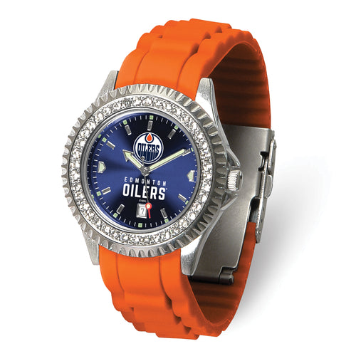 Gametime Edmonton Oilers Ladies Sparkle Watch