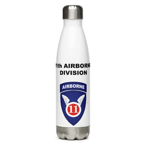 11th Airborne Division Water Bottle