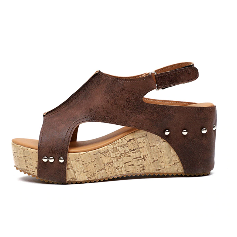 comfy wedge sandals