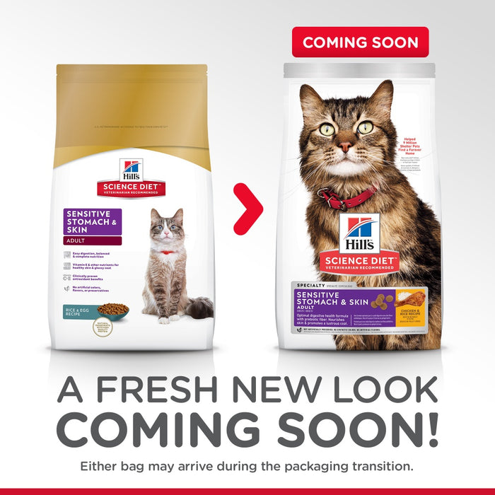 hill's science sensitive stomach cat food