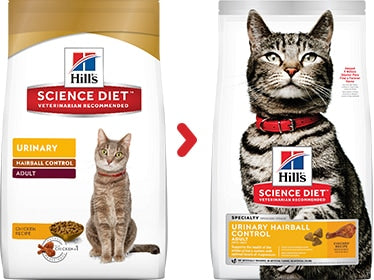 science diet hairball cat food