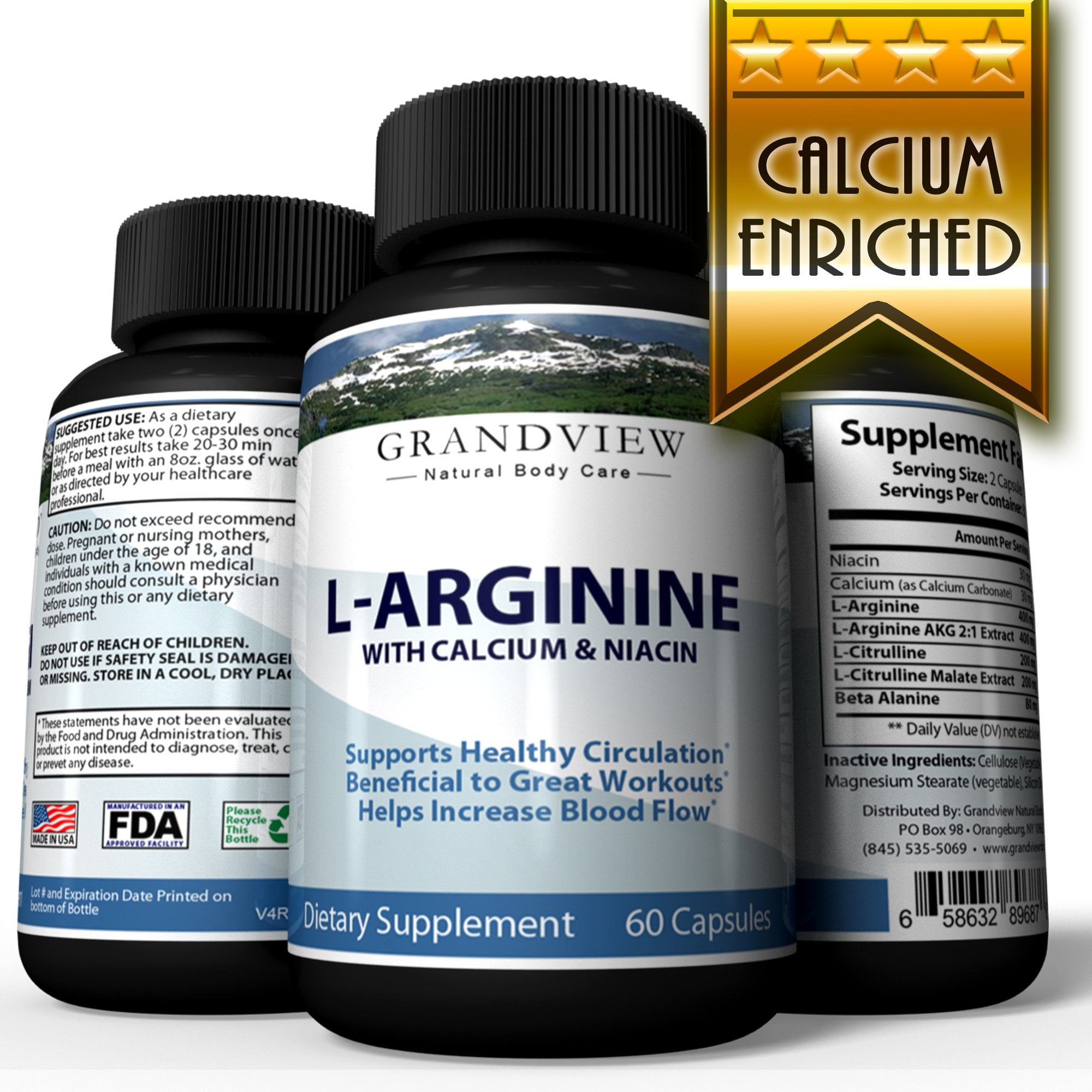 L Arginine Workout Booster Helps Regulate Blood Pressure Promotes Healthy Kidney Function Boost Energy For Great Workouts Enhances Male Performance