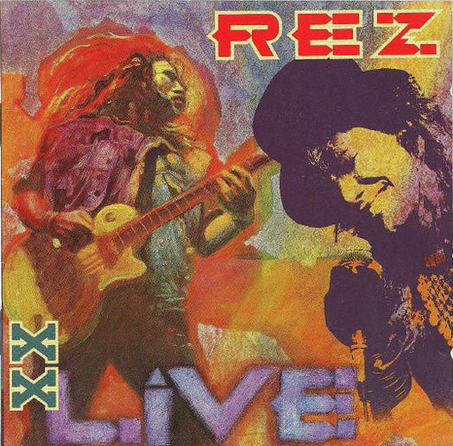 REZ - XX LIVE (DOUBLE DISC CD) 1992 GRRR, ORIGINAL PRESSING