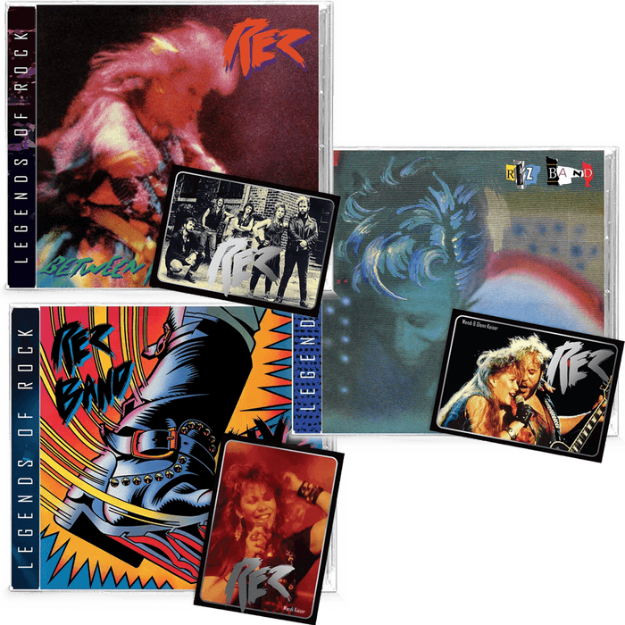 REZ BAND CD's Remastered - Hostage, Bootleg, Between H&H Rez-bundle_x700