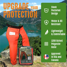 Load image into Gallery viewer, FORESTER Chainsaw Chaps - Forestry Chainsaw Safety Gear Heavy Duty Apron Styl...