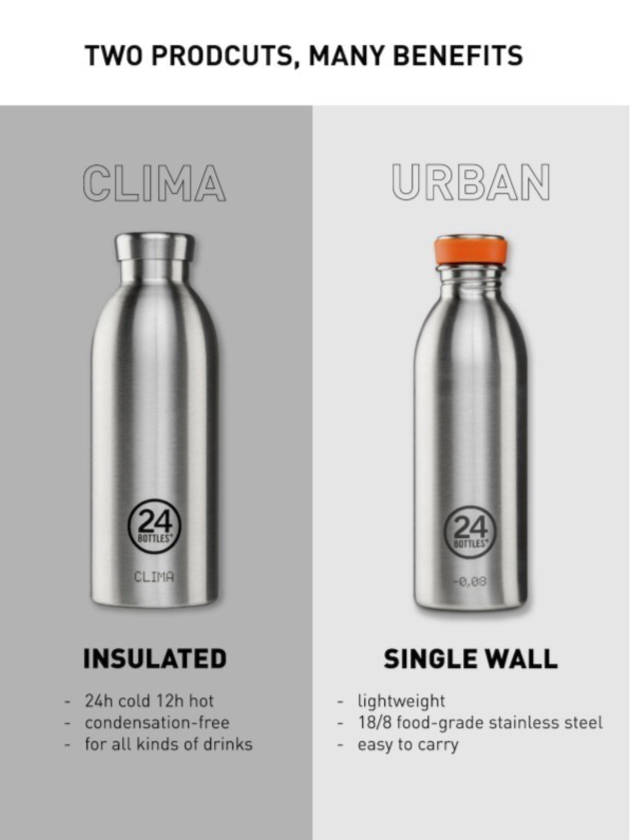 24Bottles Clima Bottle Begonia 850ml - MORE by Morello Indonesia