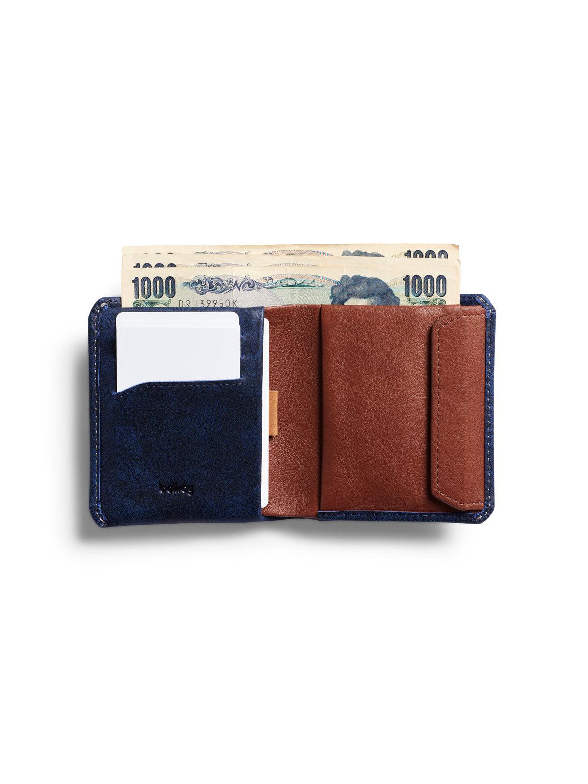 Bellroy Coin Wallet Marine Blue RFID - MORE by Morello Indonesia