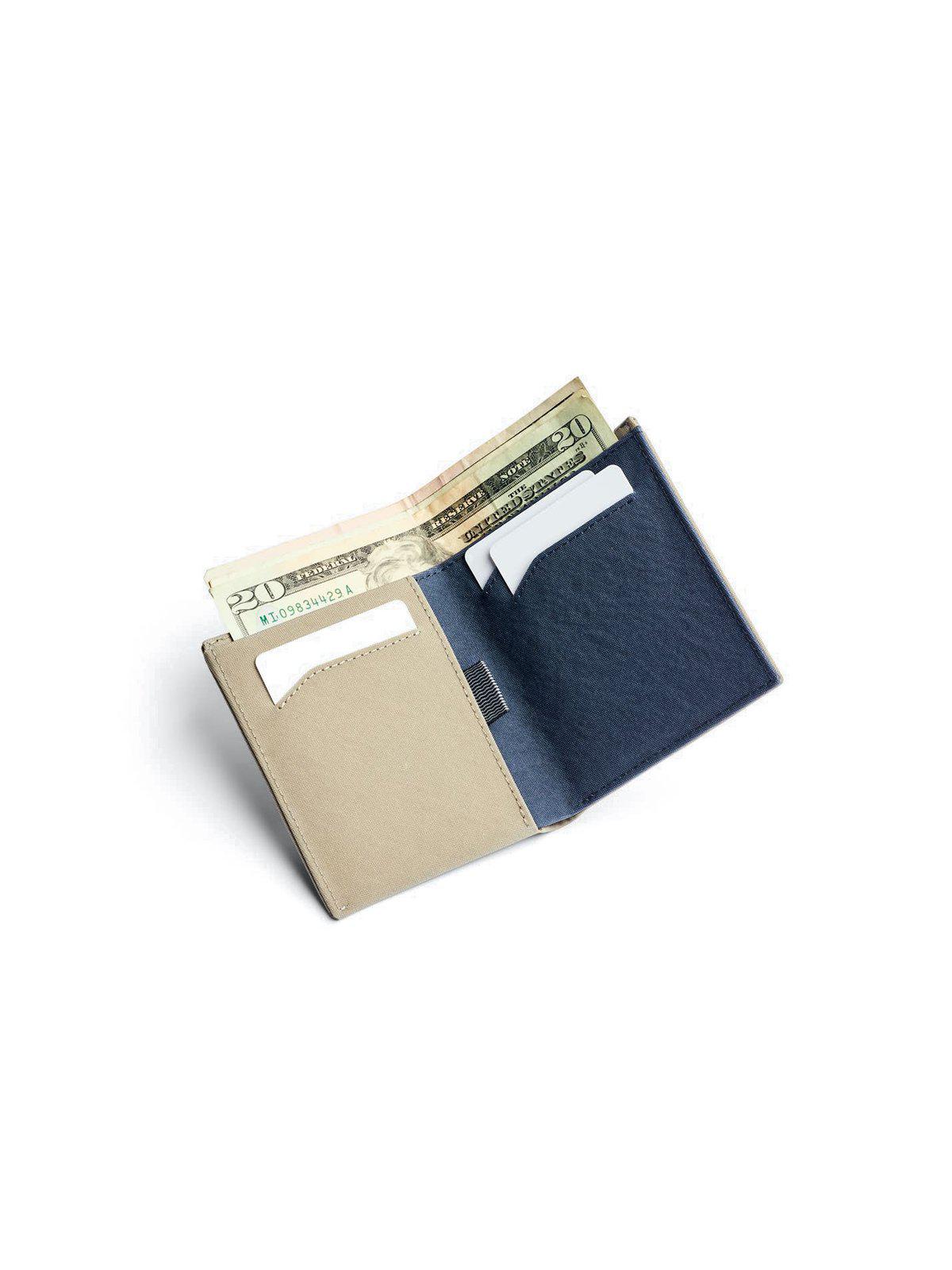 Bellroy Slim Sleeve Wallet Lichen Grey Woven (Leather-Free) - MORE