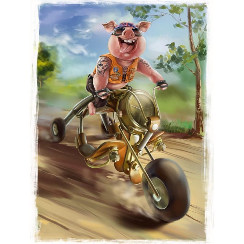 Pig Riding DiamondXpres