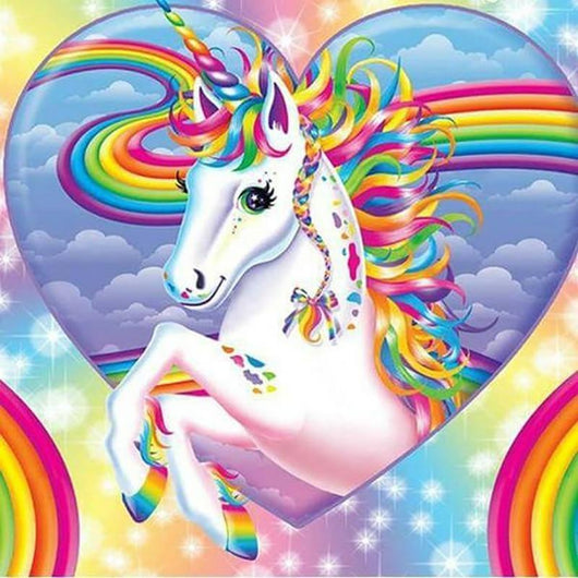 Rainbow Unicorn Diamond Painting Diamondxpres