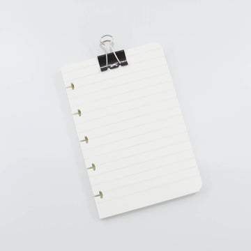 Blank notebook pages refill