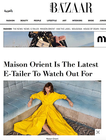 harpers bazaar maison-orient hakthelabel