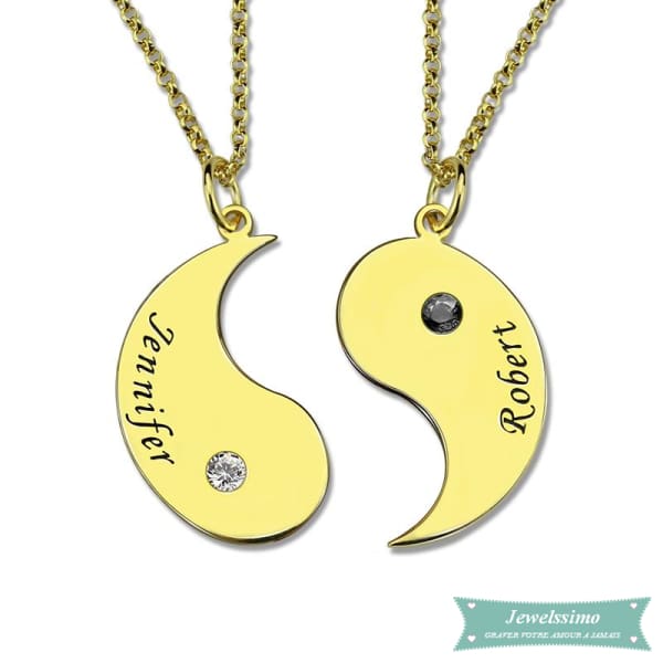 collier couple ying yang