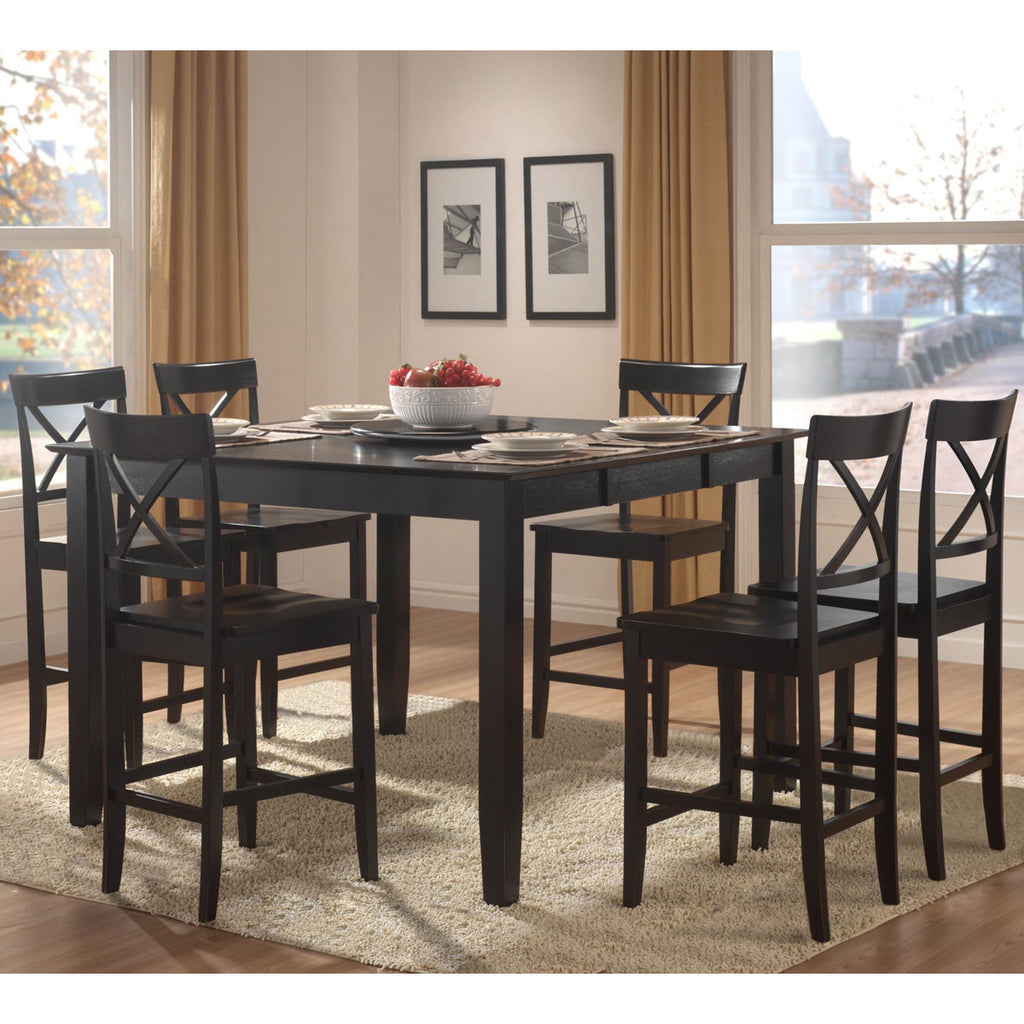 black high kitchen table