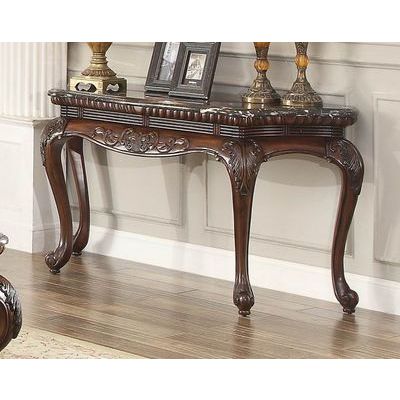 dark sofa table