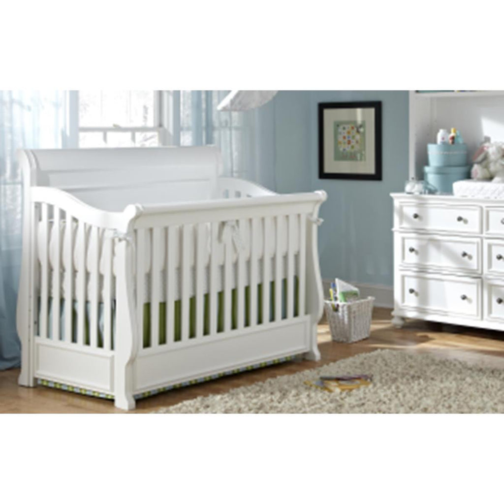 Legacy Madison Grow With Me Convertible Crib In Natural Painted