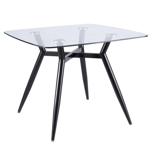 Lumisource Clara Mid-Century Modern Square Dining Table ...