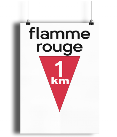 flamme rouge cycling