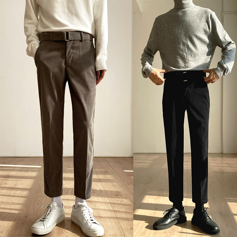 20 Best Ways To Style Ankle Dress Pants This Spring Like Korean Men ...