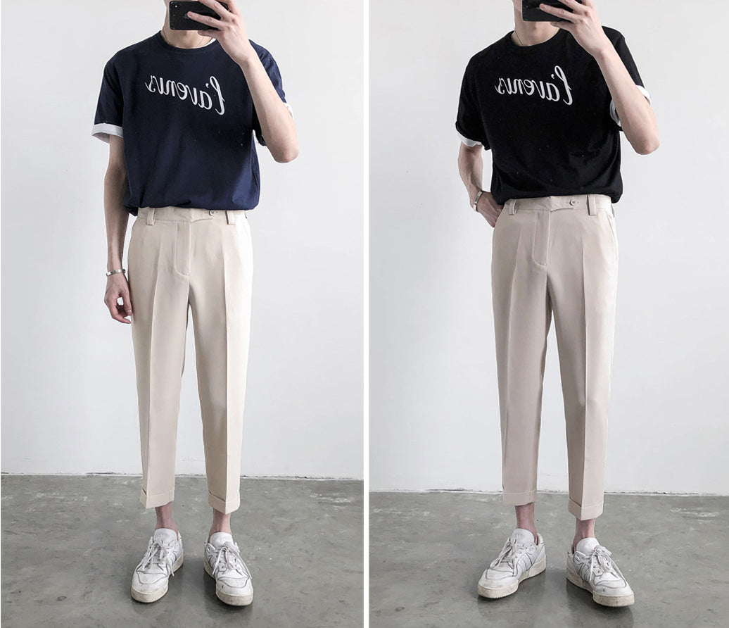 How to Wear Ankle Pants in Summer Like Korean Men – iwalletsmen