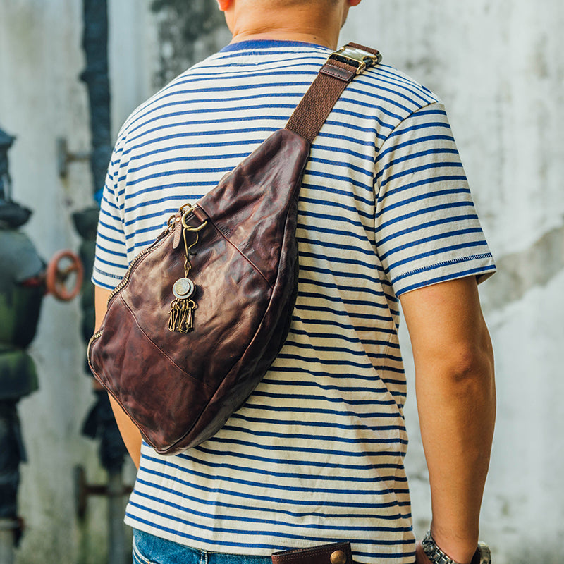 fanny pack leather mens