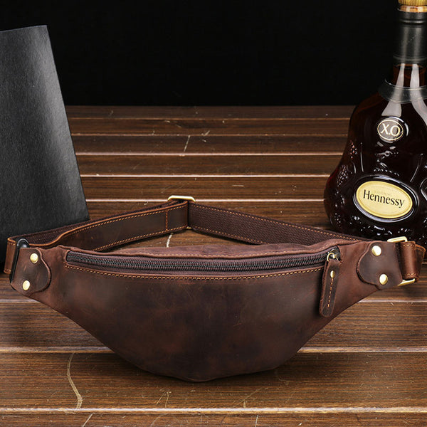 Shop 200+ Cool Mens Leather Fanny Packs – iwalletsmen