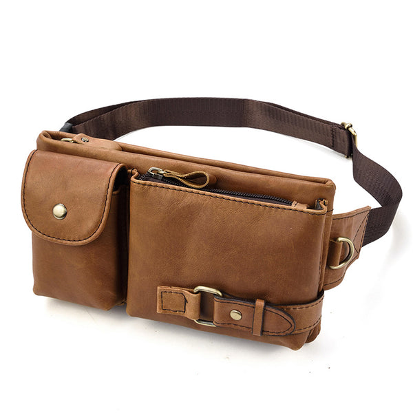 Shop 200+ Cool Mens Leather Fanny Packs – iwalletsmen