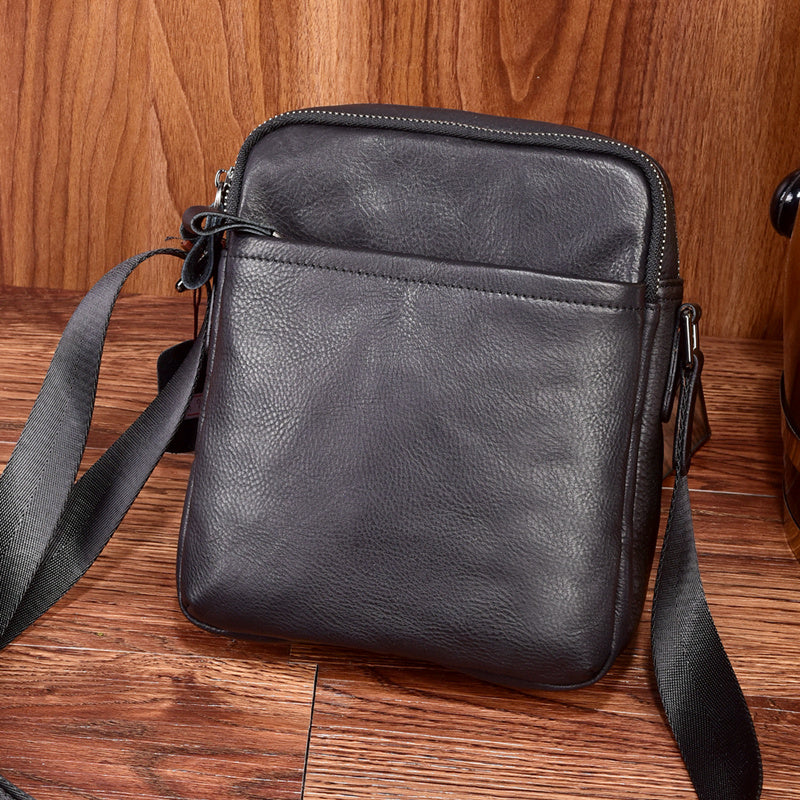 mens black side bag