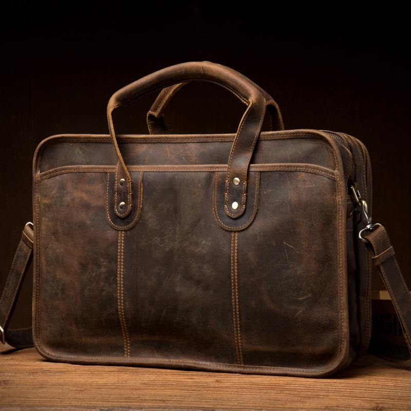 work bag mens leather