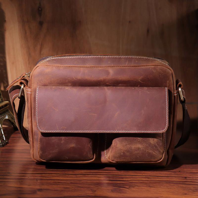 postman bag leather