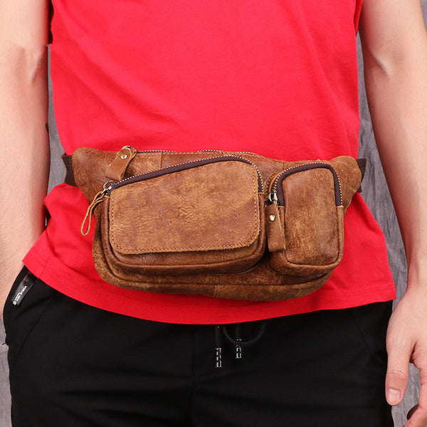 Over 200+ Cool Mens Leather Fanny Packs For You – iwalletsmen