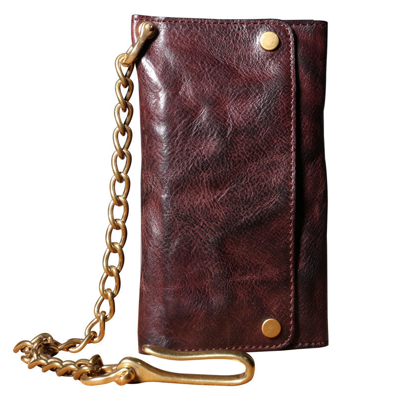 Handmade Leather Trifold Wallets | IUCN Water