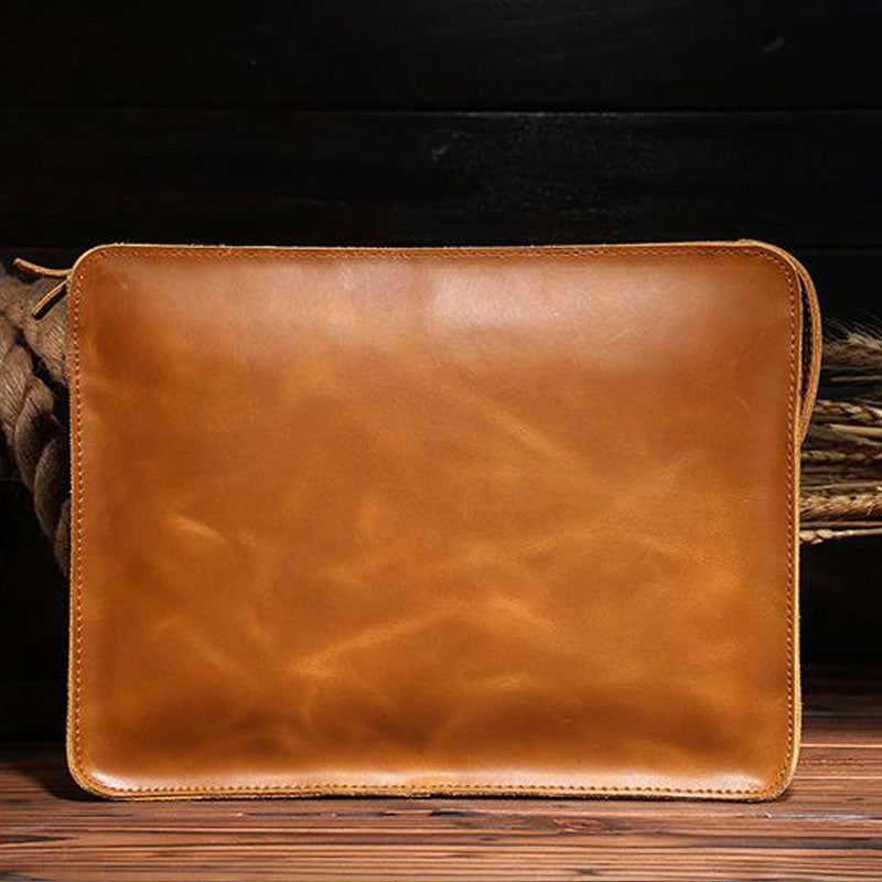 leather clutch bag men