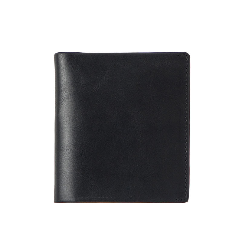 Cool Leather Men Slim Small Wallet Bifold Small Wallet for Men ...