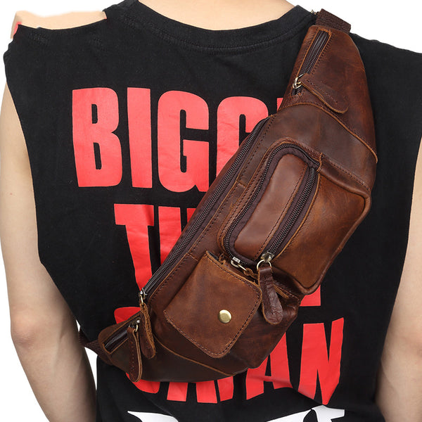 Shop 200+ Cool Mens Leather Fanny Packs – iwalletsmen