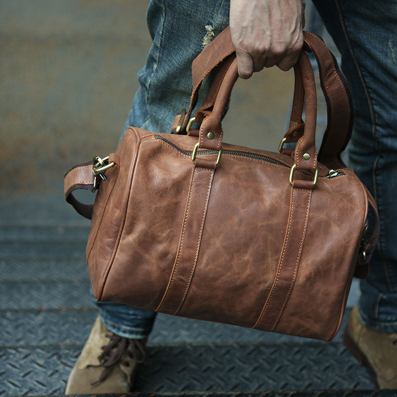 Men's Small Leather Travel Bag | Paul Smith