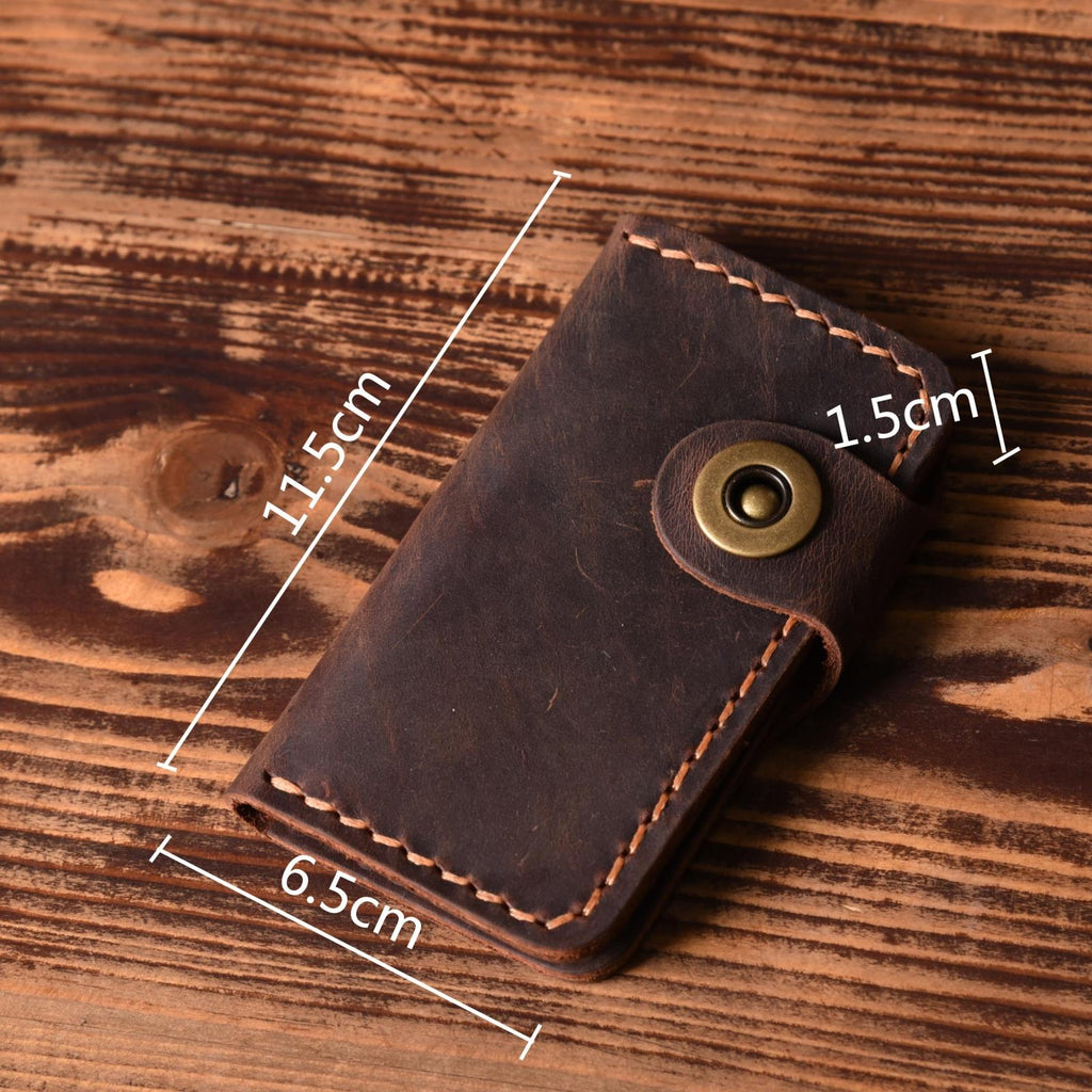 Handmade Leather Mens Cool Key Wallet Key Holder Car Key Case for Men ...