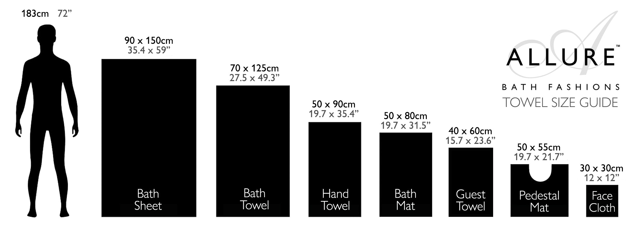 Towel Size Guide